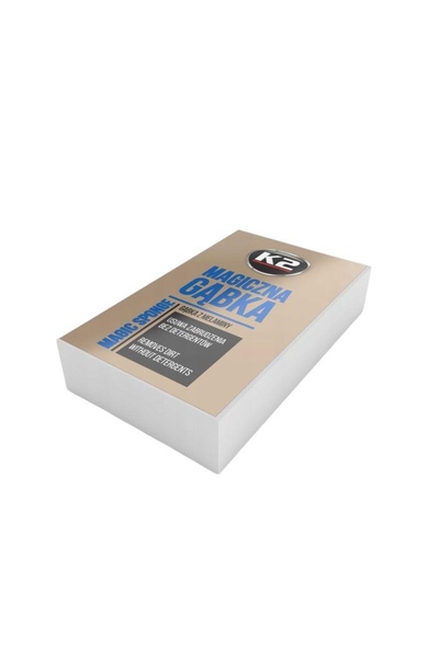 K2 Burete melaminat de curatare Magic, K2, 6 x 10 x 2 cm, Alb
