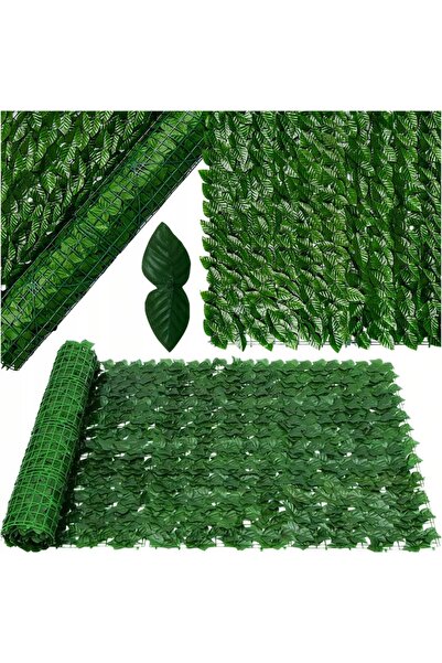 Kraft&dele Placă decorativă artificială pentru perete, 1,5x3m, verde, plasă d...