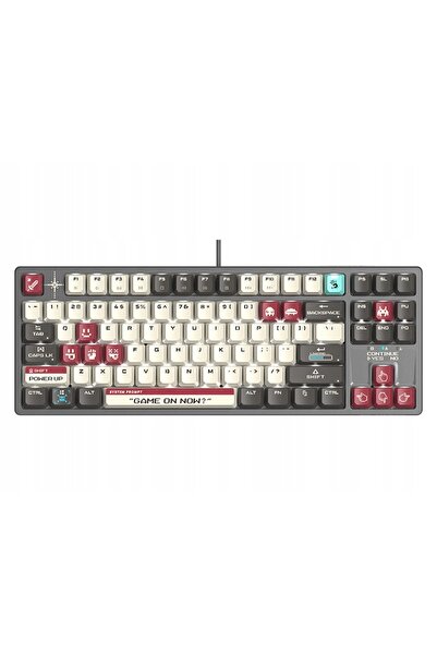 Kraft&dele Tastatură mecanică A4tech Bloody S87 Pixels Red BLMS RED Plus Gri