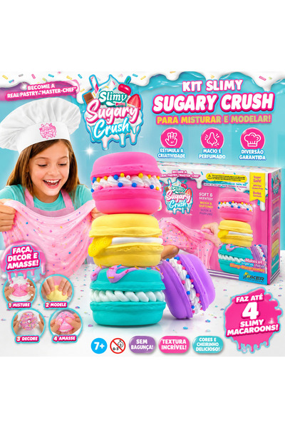 Cici Oyuncak Slimy Sugary Crush Makaron Slime Seti – Kokulu Yumuşak Slime, DI...
