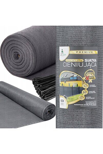 Kraft&dele Plasă de umbrire pentru gard și balcon, 1,5x50m, 95% protecție UV,...