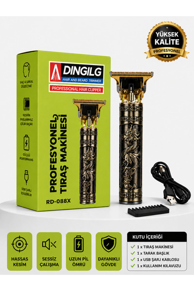 Dingilg Tıraş makinesı metal gövdeli
