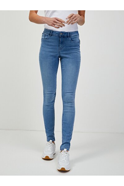 ORSAY Blugi skinny fit albastru deschis