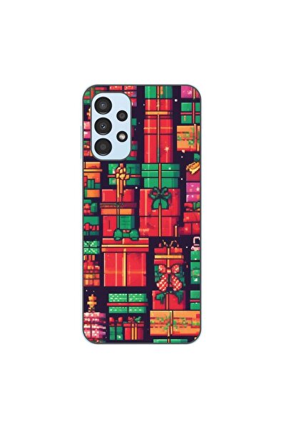 OEM Husa compatibila cu Samsung Galaxy A13 4G Silicon Gel Tpu Model Pixel Art...