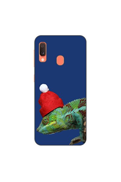 OEM Husa compatibila cu Samsung Galaxy A20e Silicon Gel Tpu Model Craciun Cam...