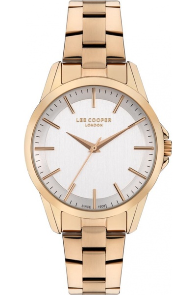 Lee Cooper ceas de damă LC07923.430, aur roz — stil fashion, perfect ca un cadou