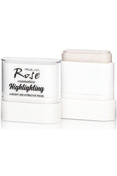 3B Trend Rose White/Pearl Stick Highlighter - Bright and Natural Glow Illumin...