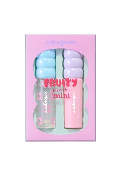 colorgram Fruity Glass Tint Mini Set Lip Gloss 00 ve 07