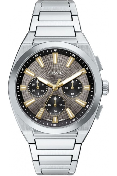 Fossil Ceas de modă pentru bărbați FS6128 din oțel inoxidabil