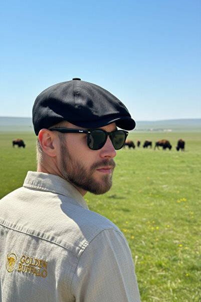 Golden Buffalo Anatolian Cotton Relax Fit 8 Piece Summer Scottish Cap Beret Hat