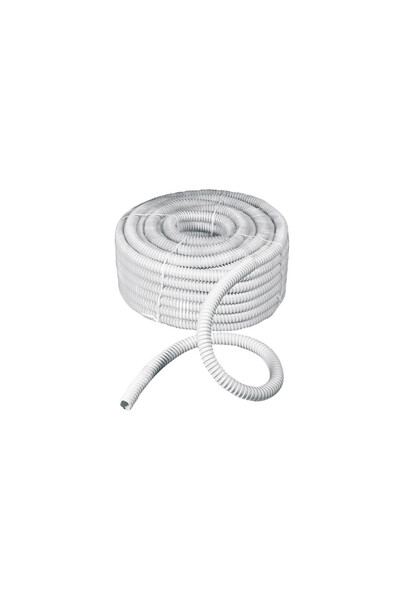 Elettrocanali Tub ondulat armat, Elettrocanali, Ø25, Rolă de 30m, Gri