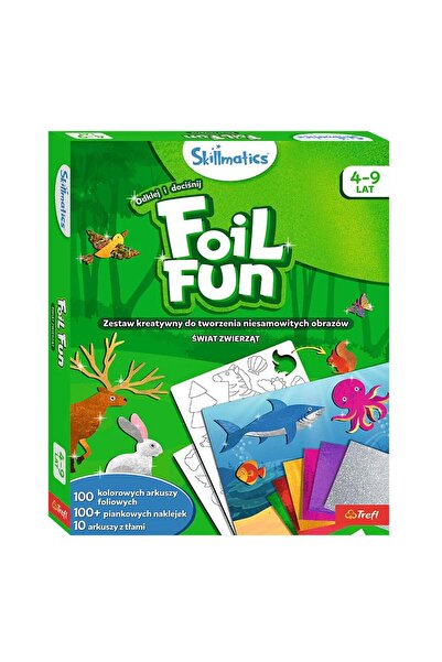 Trefl Set Skillmatics Foil Fun Lumea Animalelor