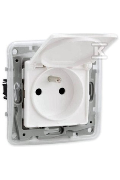 Legrand GN.1-KR.Z/U ZA.ȘURUBUĂ.IP44 ALB NILOE
