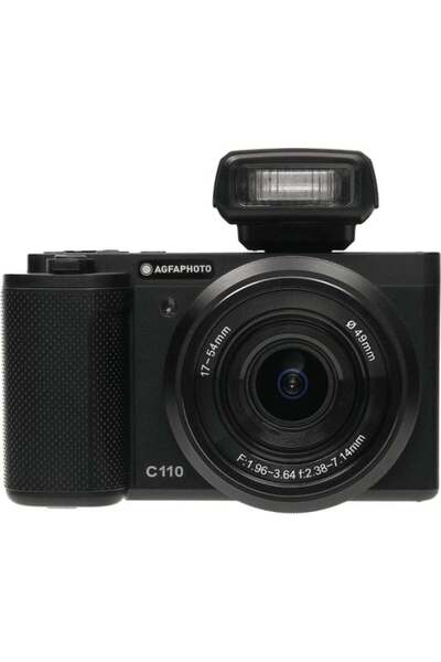 Agfa Cameră digitală Agfaphoto Pro 24MP 4K Wifi LCD rotativ Zoom optic 3x / C110