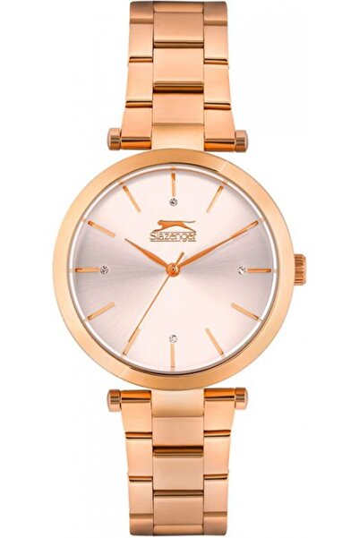 Slazenger Ceas de damă SL.09.6280.3.02, aur roz, fashion — perfect ca un cadou.