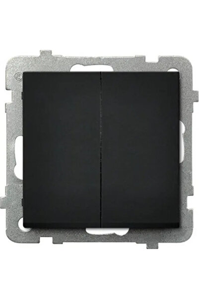 OSPEL Conector transversal Sonata ŁP-19R/M/33 dublu încastrat 16AX 250V negru...