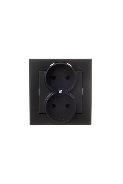 OSPEL Sonata Soclu Dublu Negru Metalic (GP-2R/33)