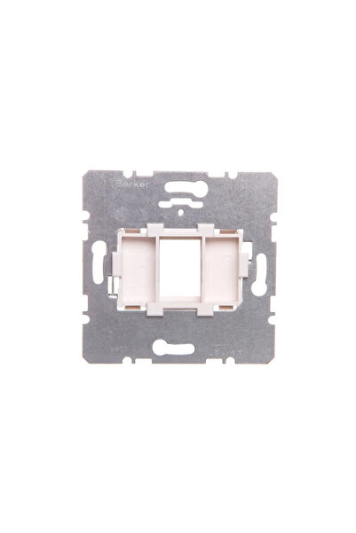hager Berker Placă de sprijin unică cu mecanism de fixare alb R.1/R.3 (454002)