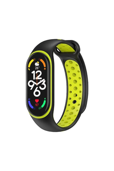 OEM Curea Upzz Sport Compatibilă cu Xiaomi Mi Band 5 / 6 / 7, Verde