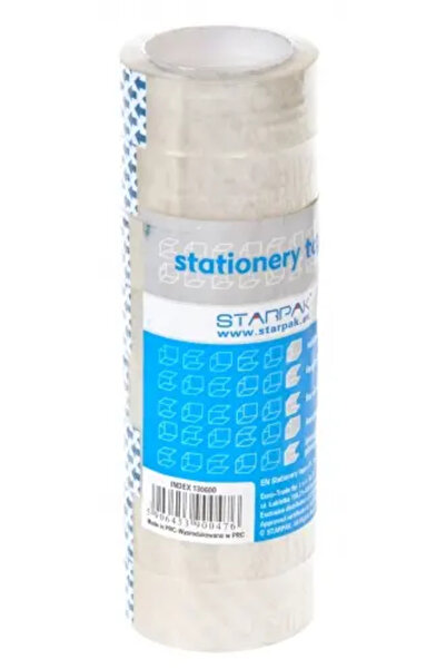 Starpak Bandă adezivă 18mmx20m (8 bucăți)