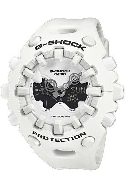 G-SHOCK GA-V01-7AER Ανδρικό Λευκό Αθλητικό Αντικραδασμικό Ρολόι