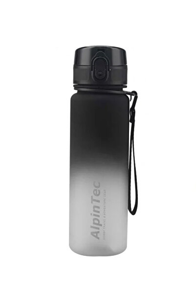AlpinTec Μπουκάλι Μαύρο-Λευκό 500ml