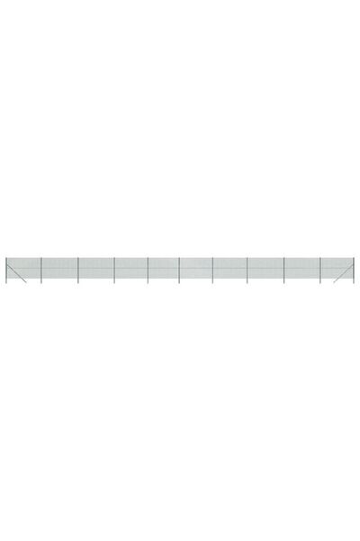 vidaxl Gard din plasă de sârmă, Verde, 1.6 x 25 m