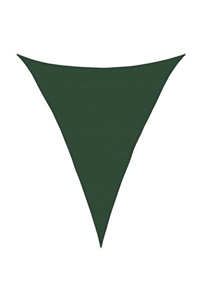 vidaxl Velă de umbrire, verde închis, 5 x 6 x 6 m, 160 g/m², HDPE