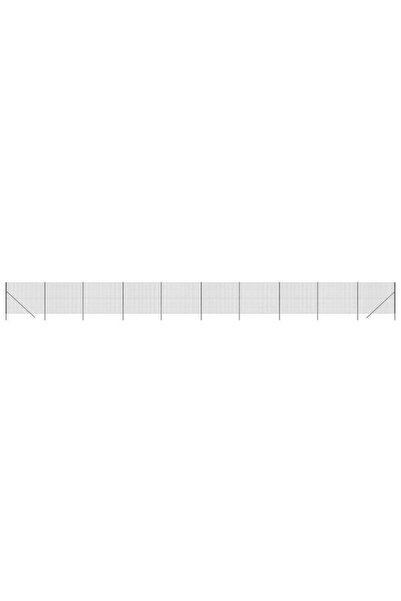 vidaxl Gard din plasă de sârmă, antracit, 1,8 x 25 m, oțel zincat