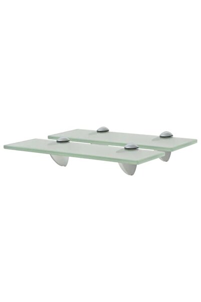 vidaxl Rafturi suspendate, 2 buc., 30 x 20 cm, sticlă, 8 mm