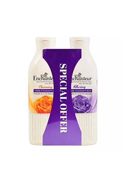 ENCHANTEUR Charming And Alluring Fragranced Satin Smooth Perfumed Lotion- 250...