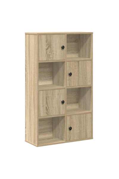 vidaxl Bibliotecă, stejar sonoma, 60x24x101,5 cm, lemn prelucrat
