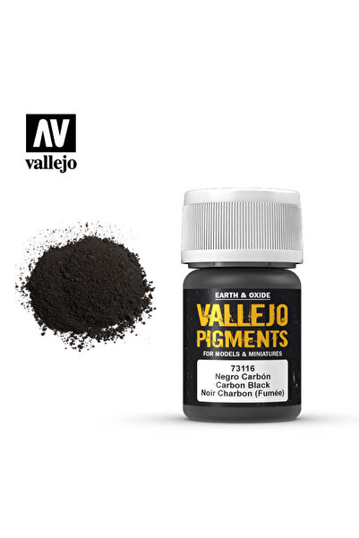 Vallejo 35ml Χρωστικές Ουσίες - Μαύρο Άνθρακα (Μαύρο Καπνού) #   73116