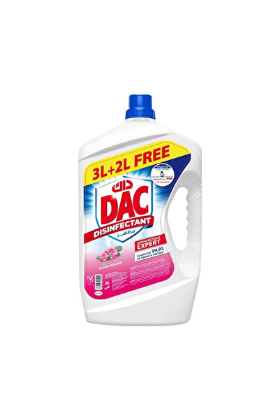 DAC Liquid Disinfectant Floor Cleaner In Rose Scent- 5Ltr