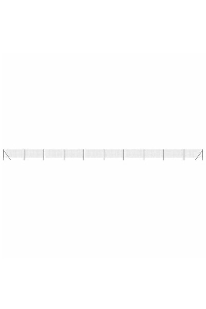 vidaxl Gard din plasă de sârmă, antracit, 0.8 x 25 m, oțel zincat