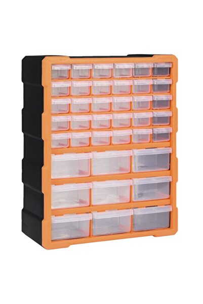 vidaxl Organizator cu 39 sertare, 38 x 16 x 47 cm