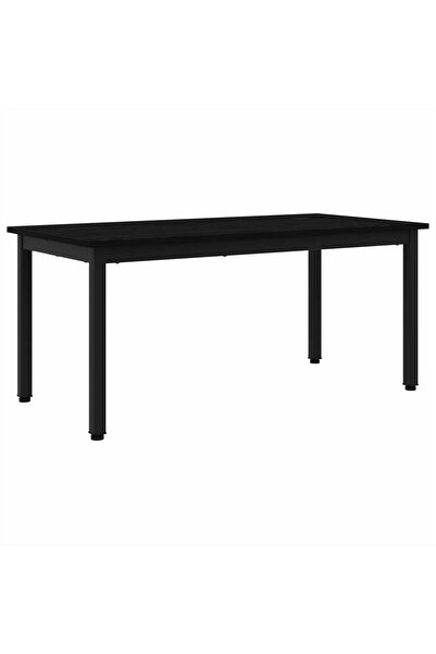 vidaxl Masă de cafea Stejar Negru 100 x 50 x 45 cm Lemn compozit