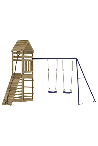 vidaxl Set de joacă pentru exterior, lemn de pin impregnat