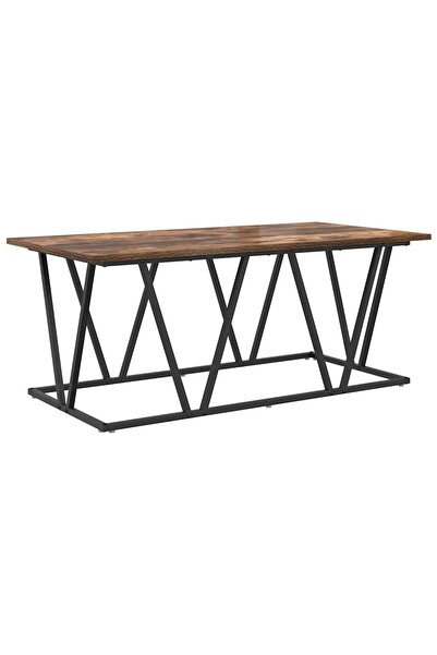 vidaxl Masă de cafea Stejar fumuriu 100 x 50 x 40 cm