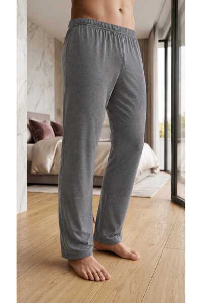 Sude HOMEWEAR Erkek Gri Renk Tek Alt Pijama