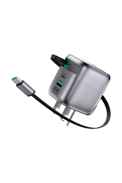 Zen Store 3-in-1 Fast Charging Wall Adapter – Dual USB-C & USB Multi-Port Cha...