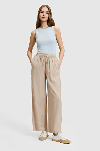 U.S. Polo Assn. Pu-9812 Ecolet Stone Women's Trousers 26Y129000015