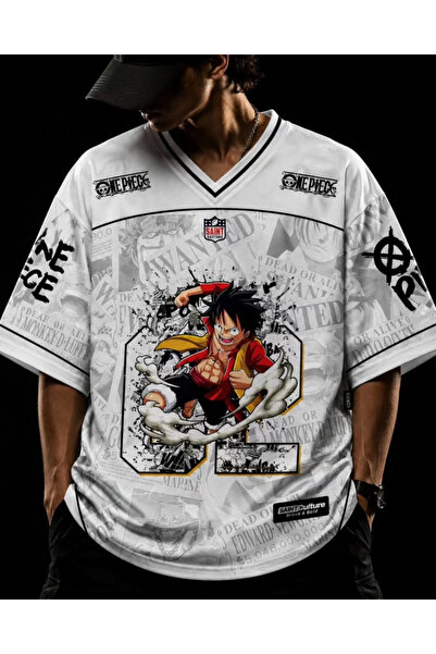 Touz Moda Anime One Piece Luffy Forma Unisex T-shirt
