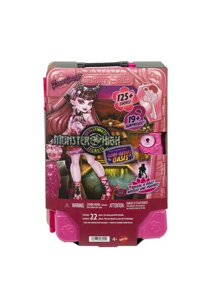 mattel MONSTER HIGH SKULLTIMATE SECRETS PAPUSA DRACULAURA CU ACCESORII