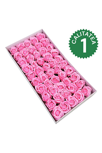 AFO Set 50 Trandafiri Sapun Parfumati Calitatea I Roz
