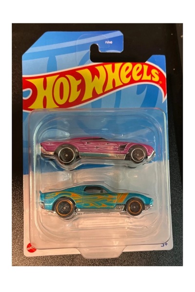 Hot Wheels x Sinsay حزمة سيارات 2 سيارة 64 إمبالا / ماسل سبيدَر HWD01 / JA10
