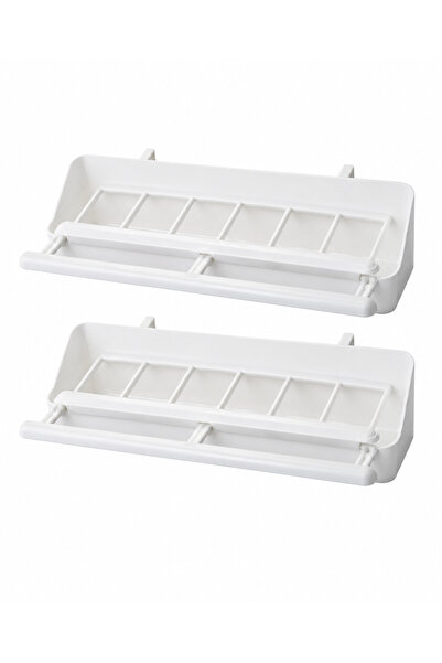 Ti-Sert Tisert Gear Feeders with Compartments White 18 cm 2 Pcs