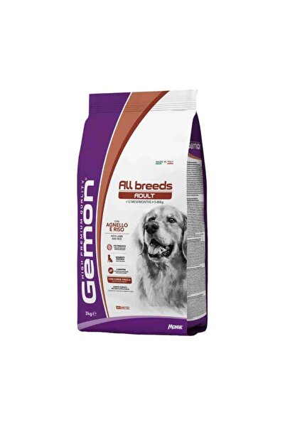 Gemon All Breeds Adult Ξηρά Τροφή για Σκύλους με Αρνί & Ρύζι 3kg