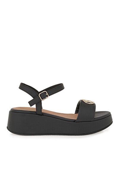 U.S. Polo Assn. ΣΑΝΔΑΛΙΑ Μαύρα