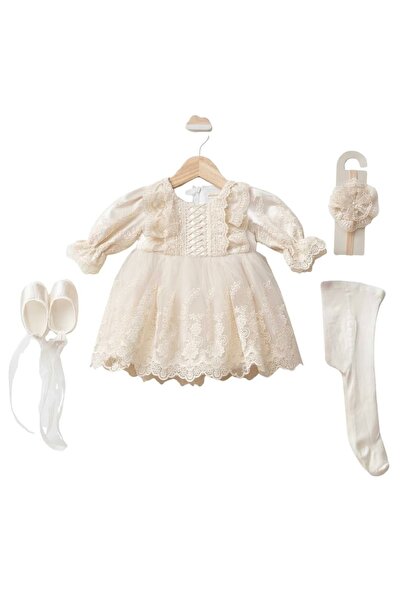 Cherub Baby New Model Watercolor Baby Girl Dress Newborn Luxury Dress Set - H...